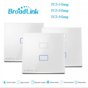 Broadlink TC2 Touching 1 Load Panel Switch Remote Wireless Light Controller EU Plug
