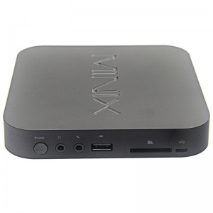 MINIX NEO X8-H Plus 2160P Quad-Core Android 4.4.2 Google TV Player with 2GB RAM + 16GB ROM + A2 Lite Air Mouse Black