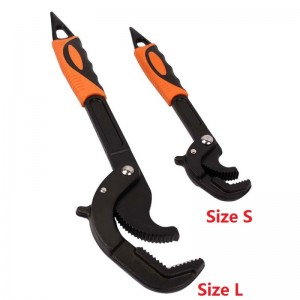 30-60mm Multifunction Wrench Quick Snap Grip Adjustable Spanner Size L