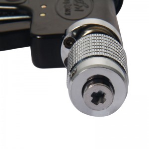 KLOM AML020004 Stainless Steel Lock Picking Gun Plug Spinner Black and Silver