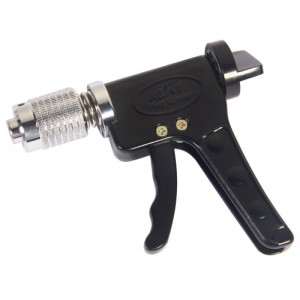 KLOM AML020004 Stainless Steel Lock Picking Gun Plug Spinner Black and Silver