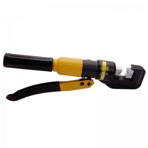 10 Tons Hydraulic Pressure Clamping Pliers kit with 9 Dies Hydraulic Crimping Tool YQK-70 4-70mm
