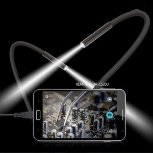 1.3MP 6 LED 7mm Lens Mini Android Video Endoscope Borescope Snake Inspection Camera (2m)