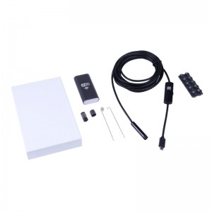 2M Wireless 720P Waterproof Wi-Fi Camera Inspection Endoscope for iOS & Android