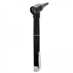 Pen Style Professional Ear Care Otoscope Auriscope Diagnostic Set Black
