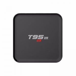T95M Android 5.1 OS 4K HD TV Box 1G RAM 8G ROM US Plug Black