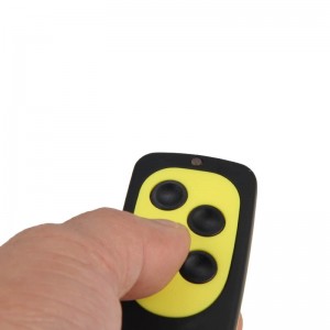 3PCS wireless control universal copy remote control (black + yellow)