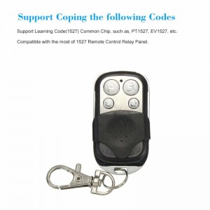 2pcs Universal 433MHz Cloning Door Remote Control Key