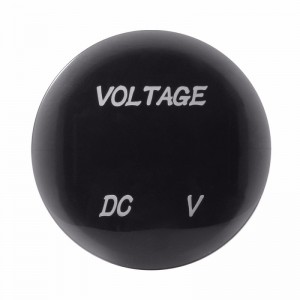 DC 12V-24V Universal Digital LED Display Voltmeter Voltage Meter for Car Motorcycle Auto Truck - White