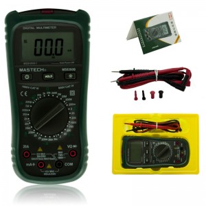 MASTECH MS8260B Handheld Digital Multimeter with Non-Contact Voltage Detection & Capacitance Test
