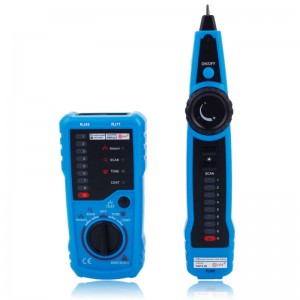Bside FWT11 Multi-functional Handheld RJ11 RJ45 Cable Telephone Wire Tracker Tester