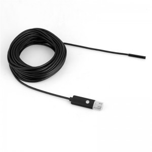 10M 2-in-1 6-LED 7.0mm Android/PC Endoscope Inspection Borescope Camera
