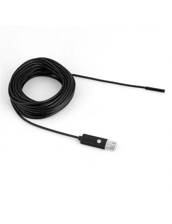 2M 2-in-1 6-LED 5.5mm Lens Waterproof Android/PC Endoscope Inspection Borescope Camera