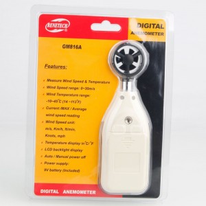 BENETECH GM816A Mini Pocket-size Digital Anemometer