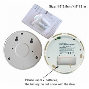 Carbon Monoxide Sound Warning CO Safety Detector