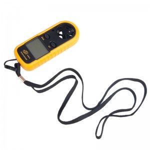 BENETECH GM816 LCD Digital Handheld Anemometer Wind Speed Velocity Meter Thermomoter Sailing