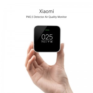 Original Xiaomi Smart OLED Display Accurate Laser Sensor Air Quality Monitor PM 2.5 Detector Black