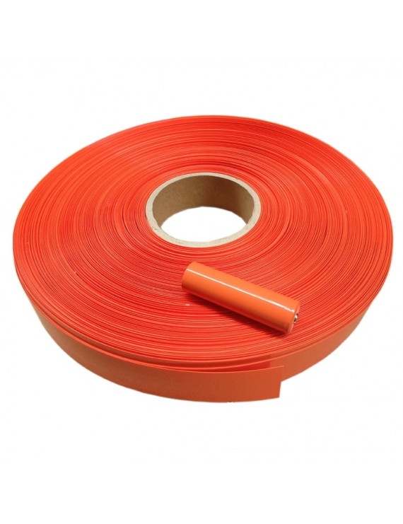 5m 29.5mm Wide PVC Heat Shrink Tubing Wrap (18650 18500 Battery) Nacarat