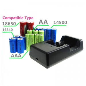 Dual USB 2 Slots Battery Charger for AA / AAA Batteries