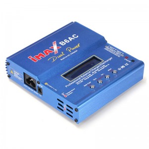 iMAX B6-AC B6AC Lipo NiMH 3S RC Battery Balance Charger with Built-in AC Power Adapter T-Plug