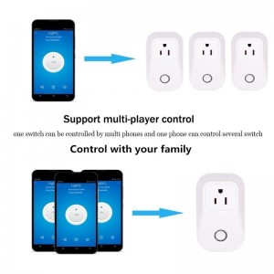 SONOFF S20 Phone App Wireless Remote Control Socket - US Plug