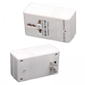 Low Price White Professional 110/120V to 220/240V Step Up/Down Dual Voltage Converter Transformer Travel Adapter Switch