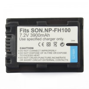 NP-FH100 Battery for Sony SR12 SR82 SR220 CX12