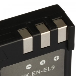 EN-EL9 EN-EL9A Compatible Battery for Nikon D40 D40x D60