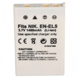 EN-EL5 Battery for Nikon Coolpix 7900 5900 5200 S10 P6000 P3