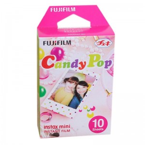 10pcs  Fujifilm Instax Mini 8 Film Candy Dots Photo Papers