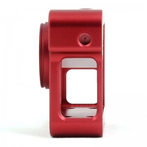 Aluminum Digital Camera Case for Gopro Hero 3 Red