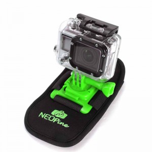 NEOpine NSC-1 Camera Bag Design 360 Degrees Fixed Mount for GoPro Hero 2 / 3 / 4 Green