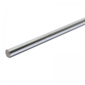 Outer Diameter 6mm x 350mm Cylinder Liner Rail Chroming Linear Shaft Optical Axis Silver