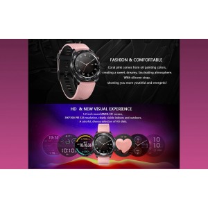 Honor Watch Dream Smart Watch 1.2-Inch AMOLED Color Screen 390*390 PPI 326 GPS GLONASS BeiDou BT 4.2 Real-Time Heart Rate Pressure Sleep Management Multiple Sports Wristwatch for Android 4.4 / iOS 9.0 and above