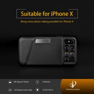 PHOLES X1 Phone Lens Case for Apple iPhone X