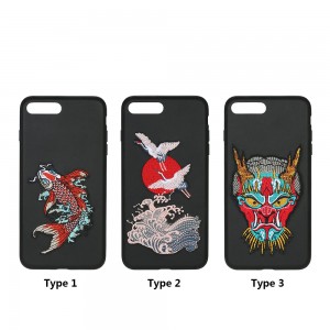 Phone Case for iPhone Ultra-thin Protective Shell Back Cover  PC+TPU