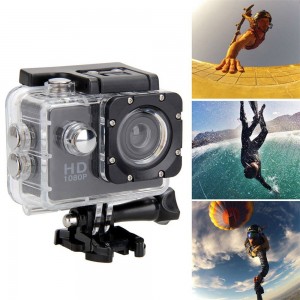 Quelima Outdoor Sports Action Camera 720P Waterproof Ultra HD DV Camcorder