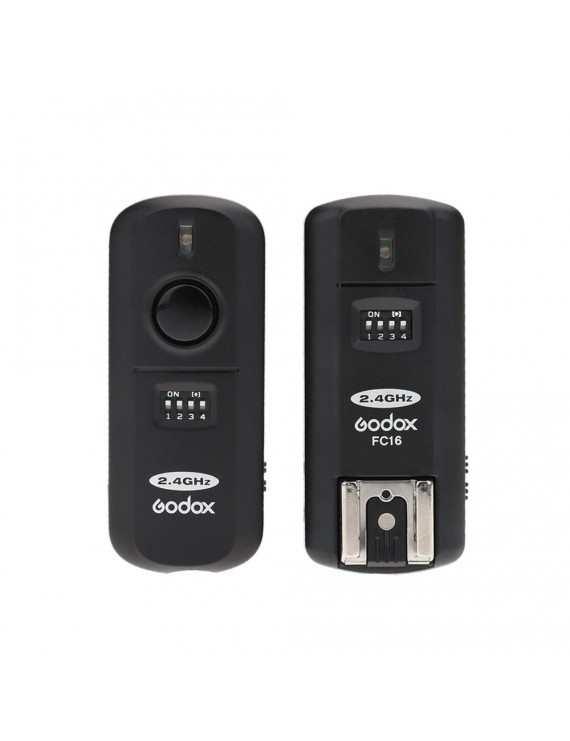 Godox FC-16 2.4GHz 16 Channels Wireless Remote Flash Studio Strobe Trigger Shutter
