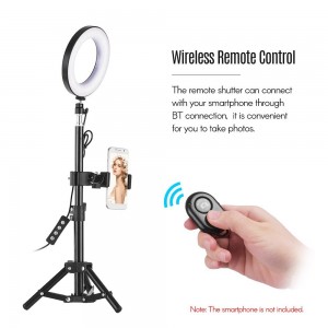 6 Inch Desktop Portable Selfie LED Ring Light