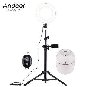 Andoer 8 Inch LED Video Ring Light