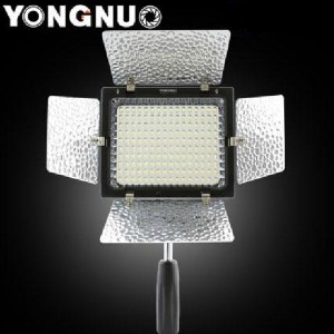 Yongnuo YN-160 II LED Video Light Lamp with Condenser MIC for Canon Nikon Pentax Camera DV Camcorder + Remote Control