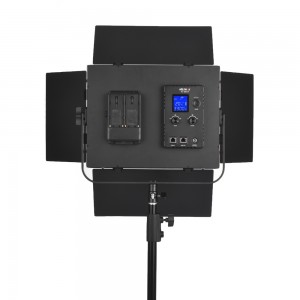 Viltrox VL-D85T Professional Slim Metal 3300K-5600K Bi-Color LED Video Light Fill Light with Remote Control Adjustable Brightness Max. Power 85W CRI 95+ for Micro Film MV Recording Portrait Wedding News Interview and Product Photography