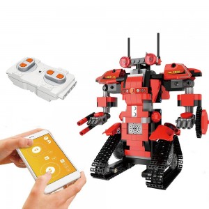 392PCS 2.4GHz Remote Control Robot RC Building Block Robot App Controlled Educational RC Robot