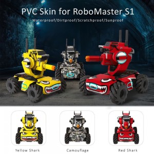 Protector PVC Skin Sticker for DJI RoboMaster S1 Waterproof Scratchproof Reusable PVC Film RoboMaster S1 Accessories