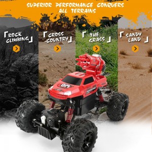 1/12 2.4GHz 4WD Toy Cars 2 in 1 Desert Buggy Car Off Road High Speed RC Car