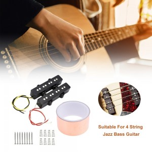 Single Conductive 4 String JBASS Pickup Set
