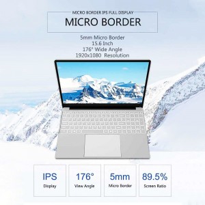 T-bao X8SPRO 15.6inch Ultra-thin Laptop 1080P IPS Core i3 8G Memory 256G SSD   Portable Computer for Office and Game