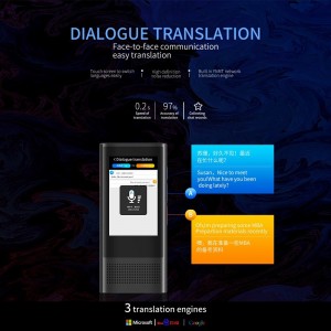 Boeleo BF301 W1 3.0 AI Translator 3.1inch Screen Voice Translation