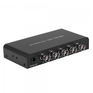 SDI 1X4 Splitter Video Converter 3G/HD/SDI Repeater