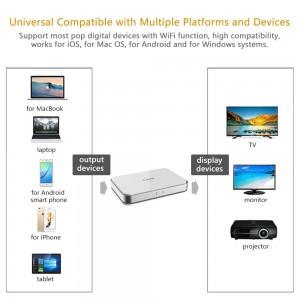 SSK Wireless WiFi Display Dongle Miracast DLNA Airplay Receiver HD VGA Adapter TV Stick 1080P SSP-Z300